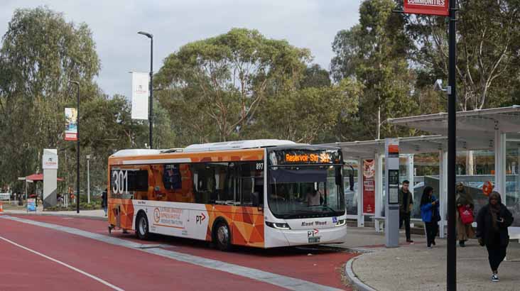 East West Scania K310UB Volgren Optimus 897